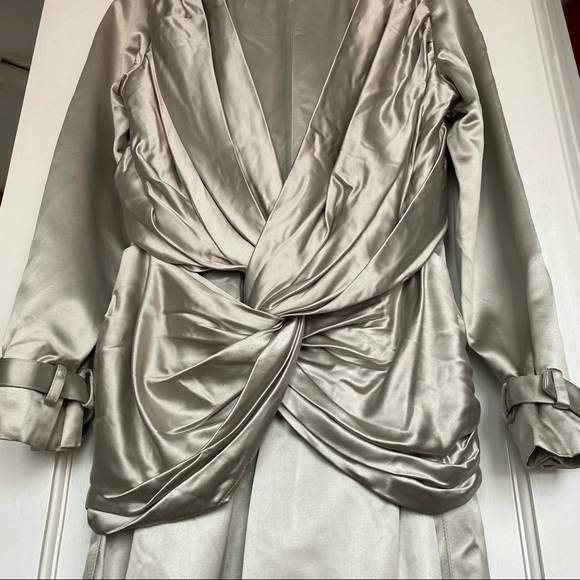 Burberry Prorsum SS10 Runway Draped Trench Coat - Picture 12 of 15